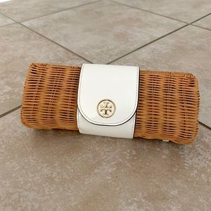COPY - Tory Burch Rattan Clutch